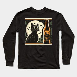 Halloween Cat #1 Long Sleeve T-Shirt